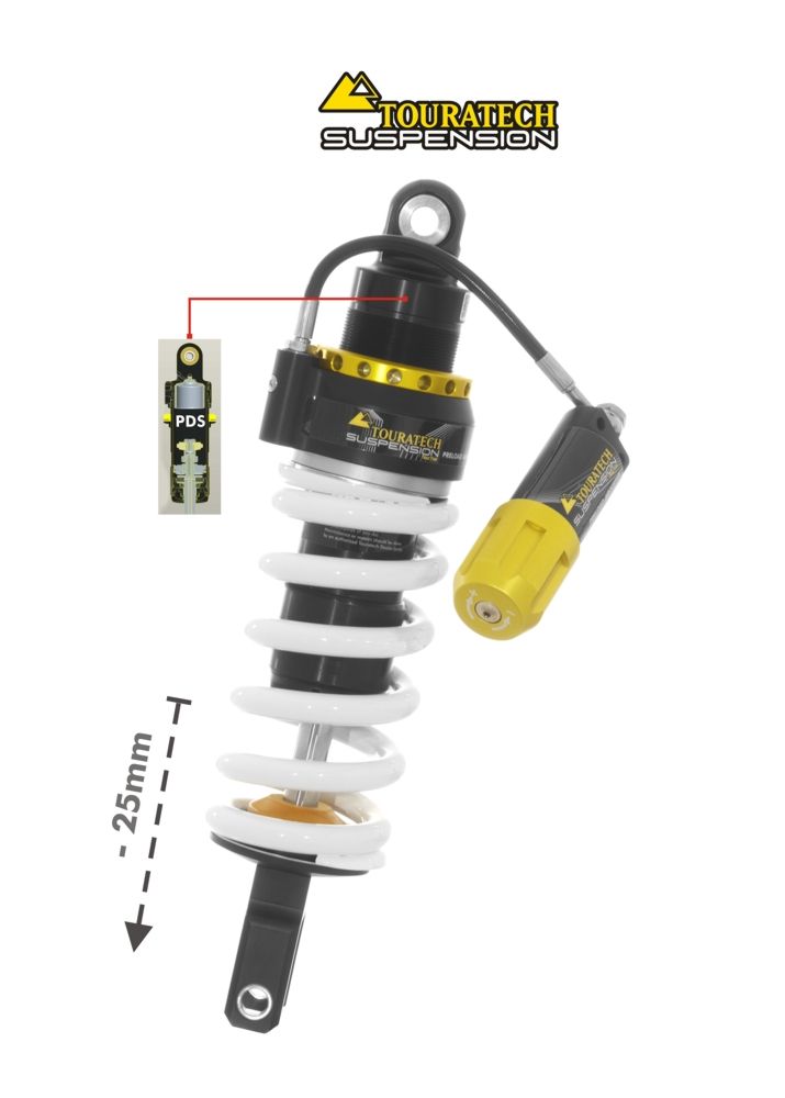 Touratech Suspension shock absorber for BMW F800GS up to 2012 type *Level1*