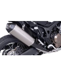Remus Okami titanium silencer for Honda CRF1000L Africa Twin 2017, slip-on with ABE certification